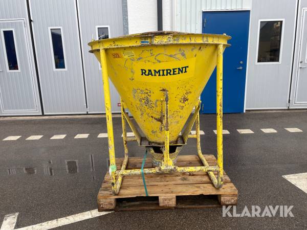 Väggbask Weelu 500L