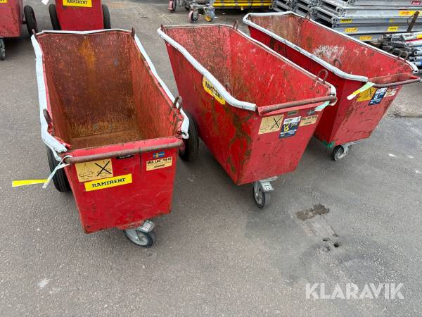 Fodervagn 3 st Starke Arvid 14000