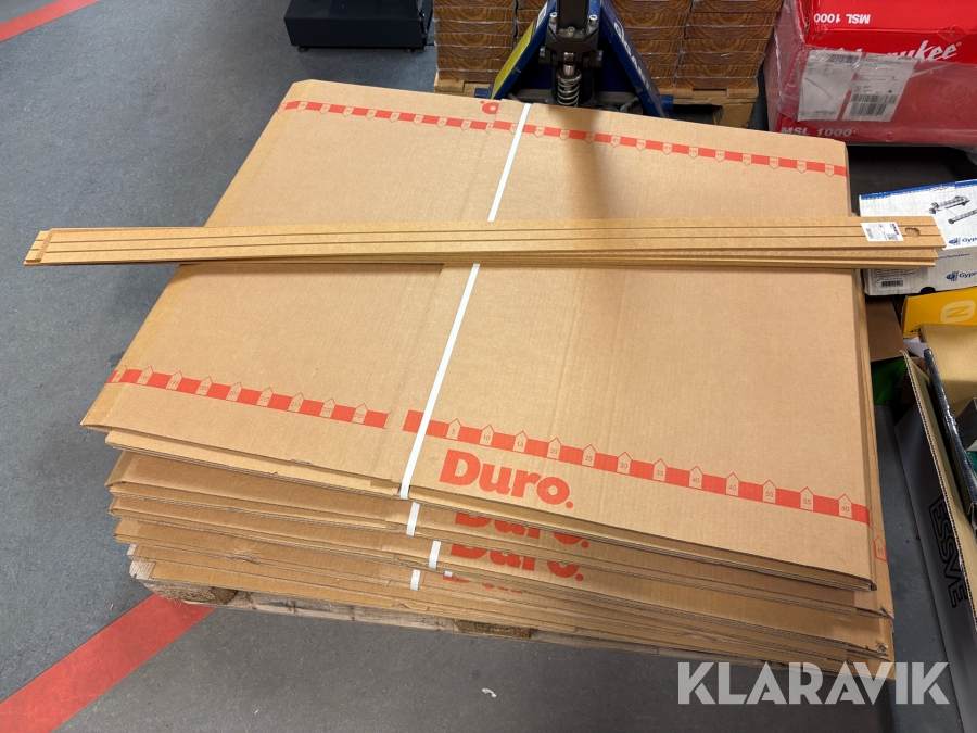 Paket med Tapetbord Duro Wellpapp och Anza Tapetlinjaler