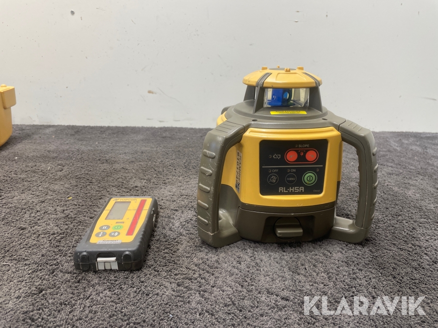 Planlaser, lasermottagare Topcon RL-H5A, LS-100D