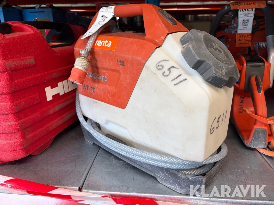 Trycktank Husqvarna WT10
