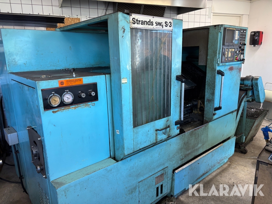 CNC-svarv Strand smg S-3