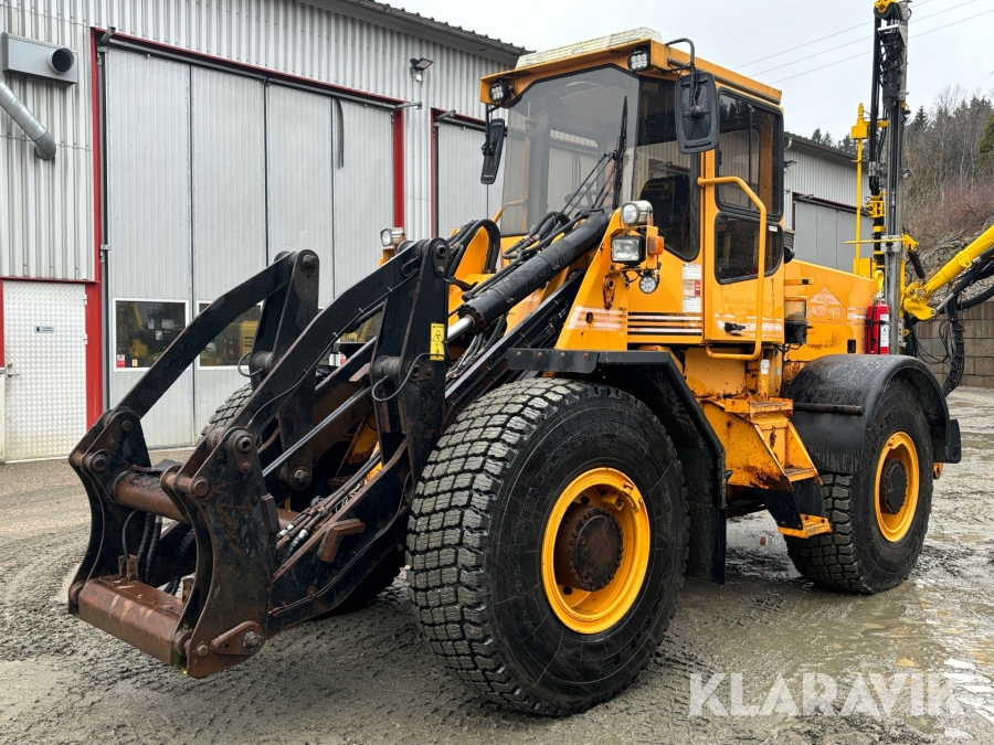 Hjullastare Ljungby Maskin L14 + snöblad & Sandspridare & Gafflar