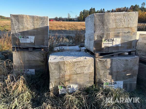 Mursten Heda Compac rak 6 pall
