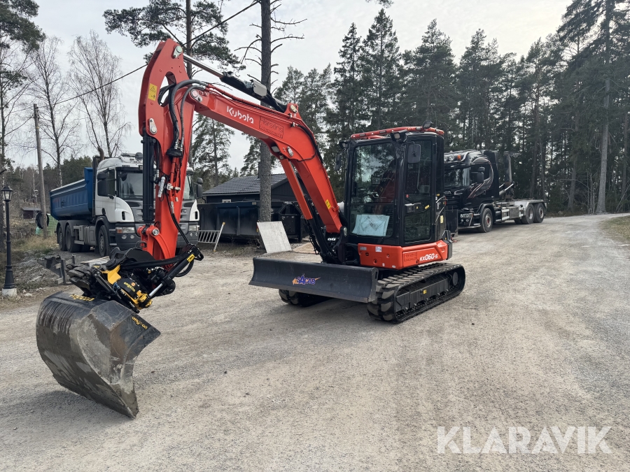 Grävmaskin Kubota KX060-5
