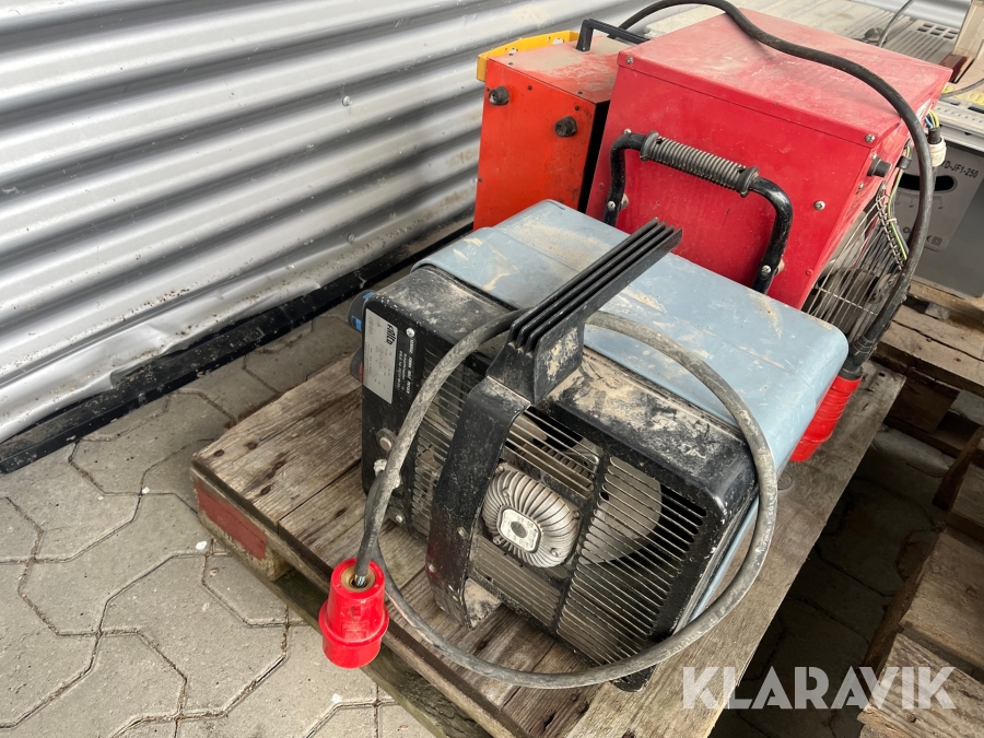 Värmefläktar Frico 3st