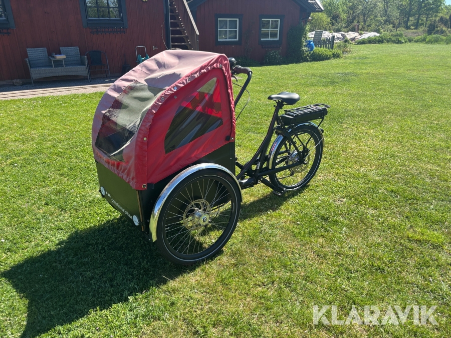 Eldriven lådcykel Christiania bikes Light 24 short