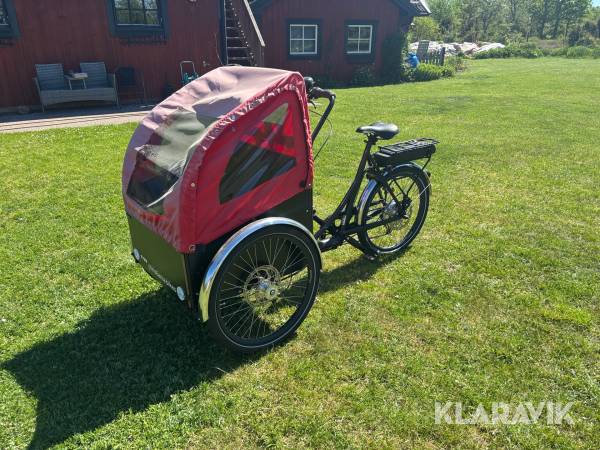 Eldriven lådcykel Christiania bikes Light 24 short