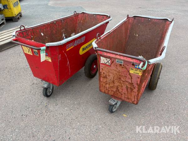 Fodervagn 2 st Starke Arvid 14000