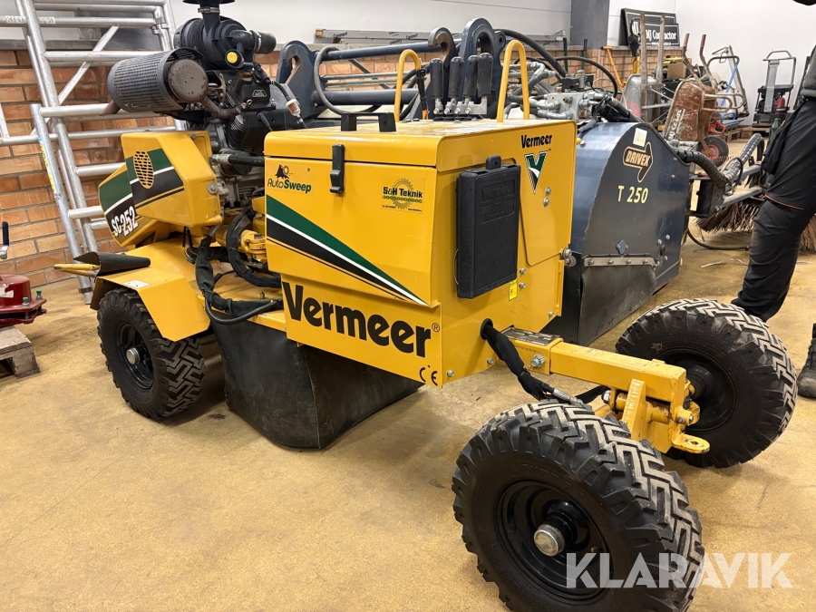 Stubbfräs Vermeer SC252 Auto sweep