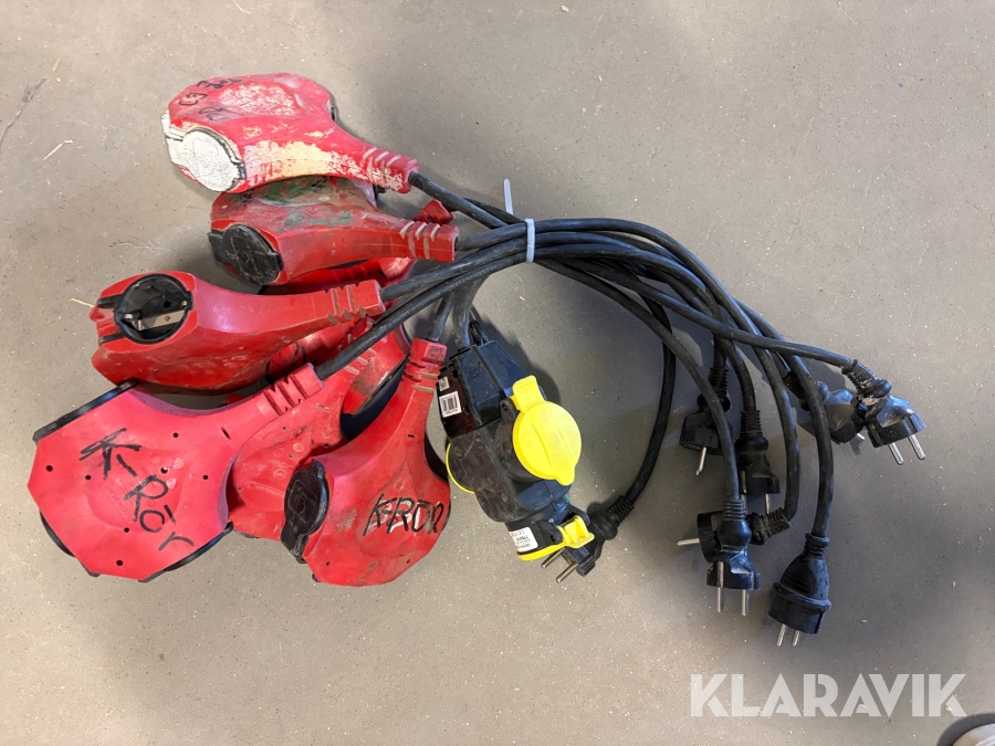 Förgreningar 230v 8st