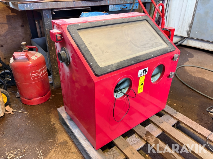 Blästerskåp Pela XH-SBC110
