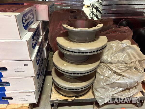 Bromsskivor 10 bult 19.5"