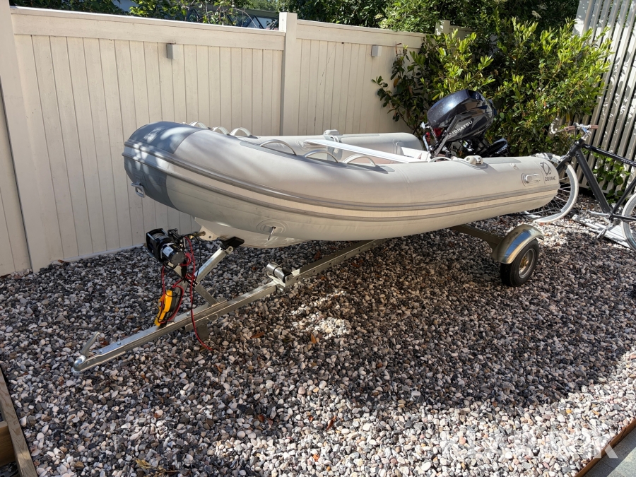 Miniribb Zodiac Cadet 300 RIB ALU PVC med vagn & vinsch