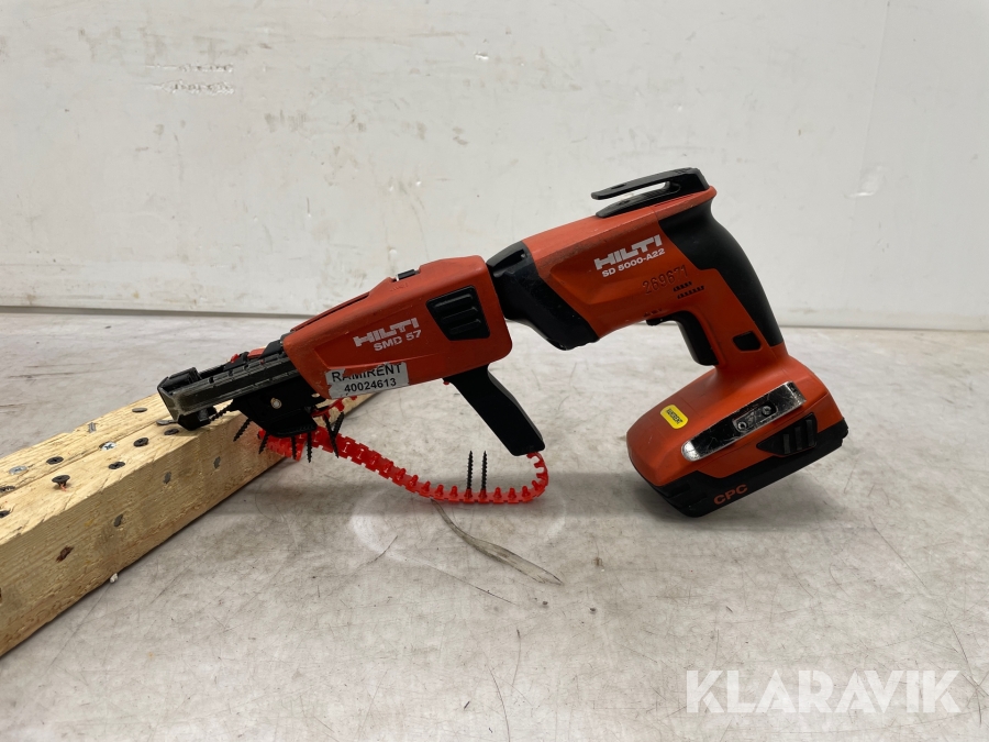 Automatskruvdragare Hilti SD5000-A22 & SMD 57