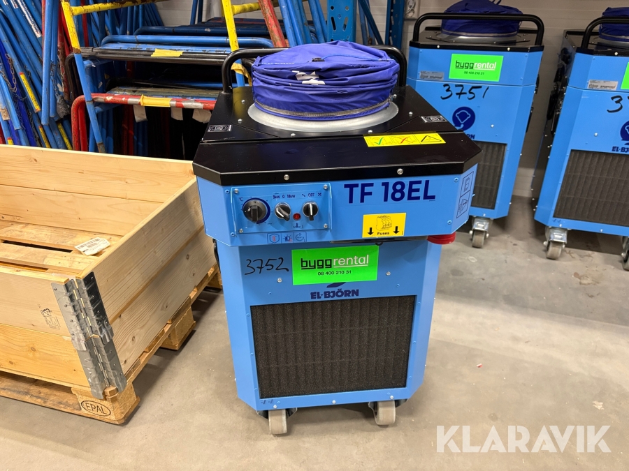 Värmefläkt El-Björn TF 18EL EBS