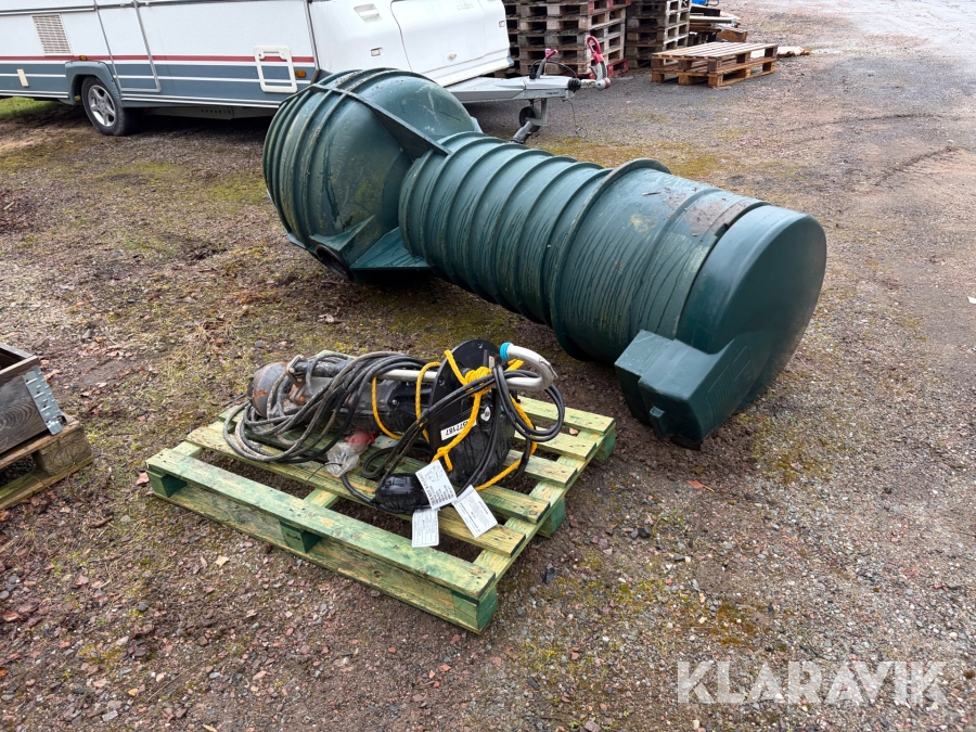 Tryckavloppssystem LPS 2000EX med pump