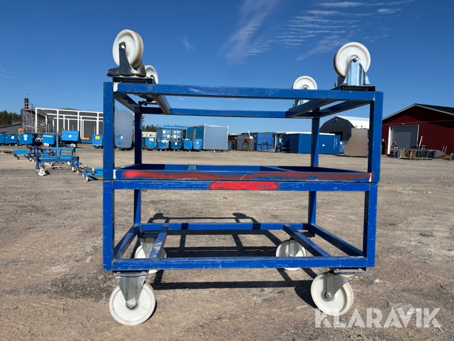 Materialvagn/transportvagn med hjul Kongamek KM221-B 2 st