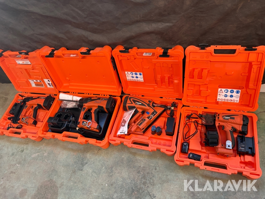 Spik/Bultpistoler Paslode / Spit 4 st