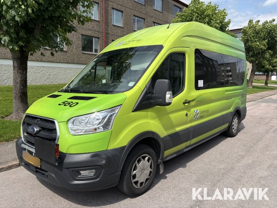 Färdtjänstbuss Ford Transit 2.0 EcoBlue Automat
