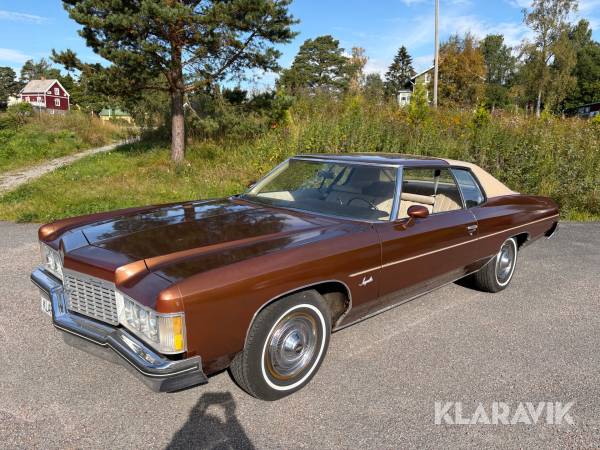Veteranbil Chevrolet Impala Sport Coupé V8 Hydro-Matic 147 hk