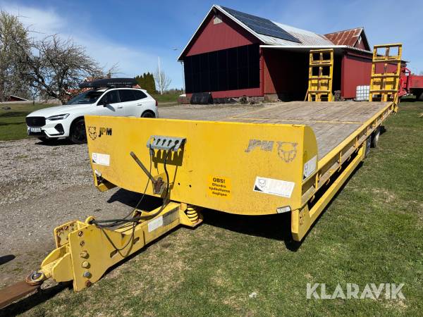 Maskintrailer JMP Tandem Loader