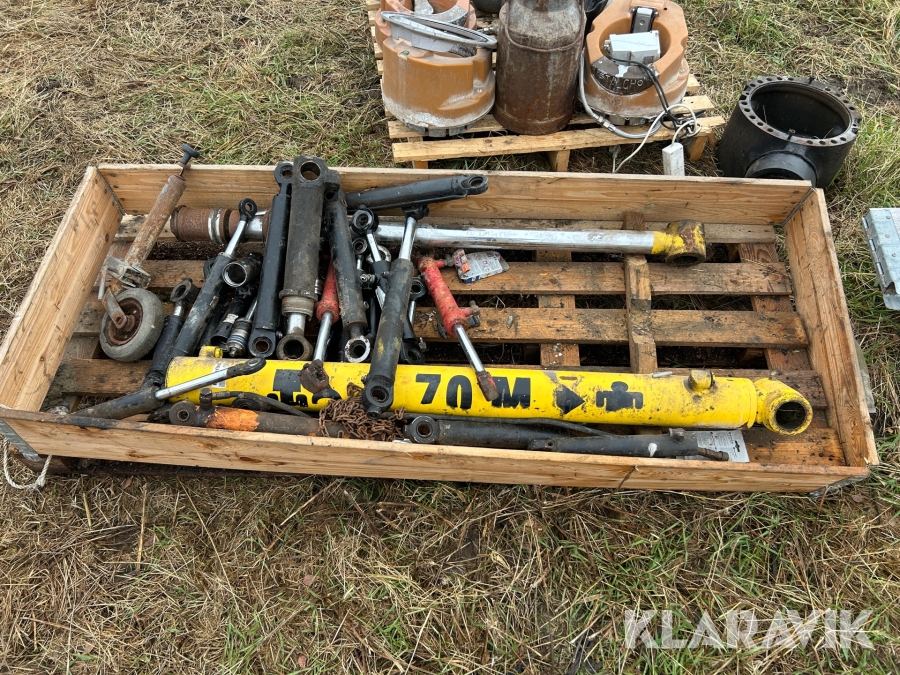 Blandat parti hydraulkolvar