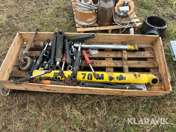 Blandat parti hydraulkolvar