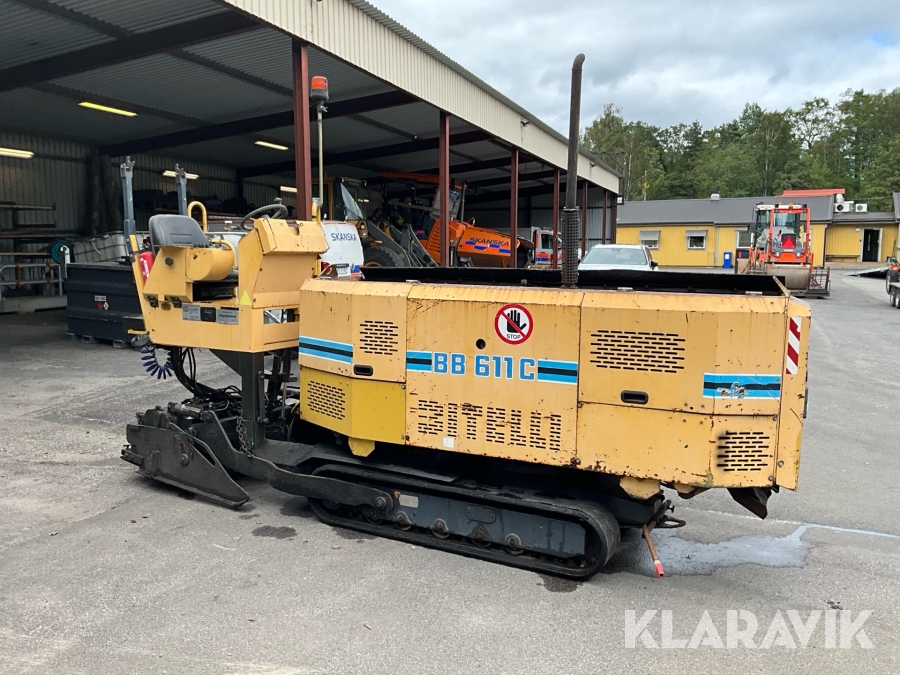Asfaltsläggare Bitelli BB611C