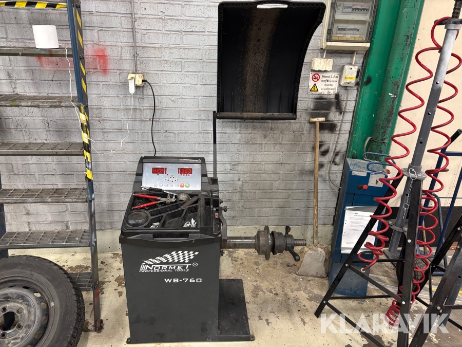 Däckbalanseringsmaskin Normet WB-760