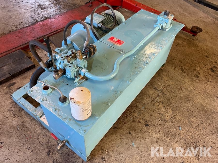 Nsha Hydraulaggregat Näsström system NSHA, Torsby, Klaravik aukti