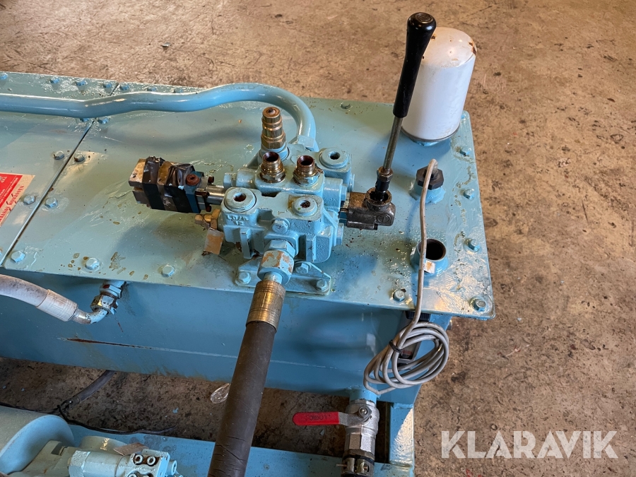 Nsha Hydraulaggregat Näsström system NSHA, Torsby, Klaravik aukti