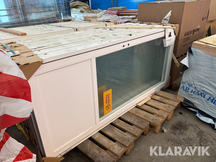 Fönsterdörr Svenska Fönster Trä/alu FD 2+1 Vänster 10x22