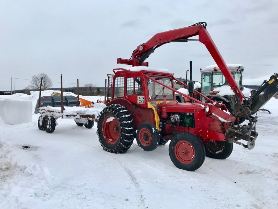 Skogsboxer veterantraktor