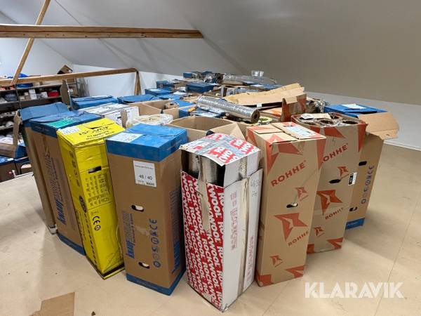 Diverse rörskålar i olika dimensioner - ca 300m