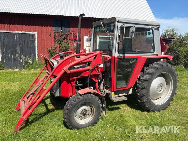 Traktor Massey Ferguson 550-2 med lastare & skopa
