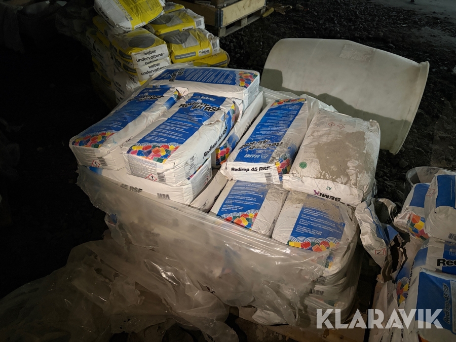 Reparationsbruk Mapei Redirep 45 RSF ca 70st