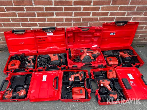 Handverktyg 7st Hilti