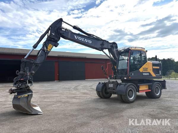 Grävmaskin Volvo EW160E med Rototilt Oilquick
