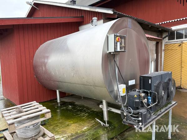 Mjöltank DeLaval DXCR Robot Förberedd