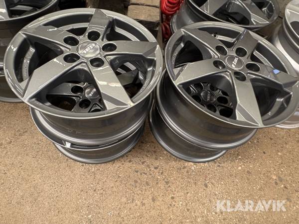 Aluminiumfälgar Rial 15 tum 8st