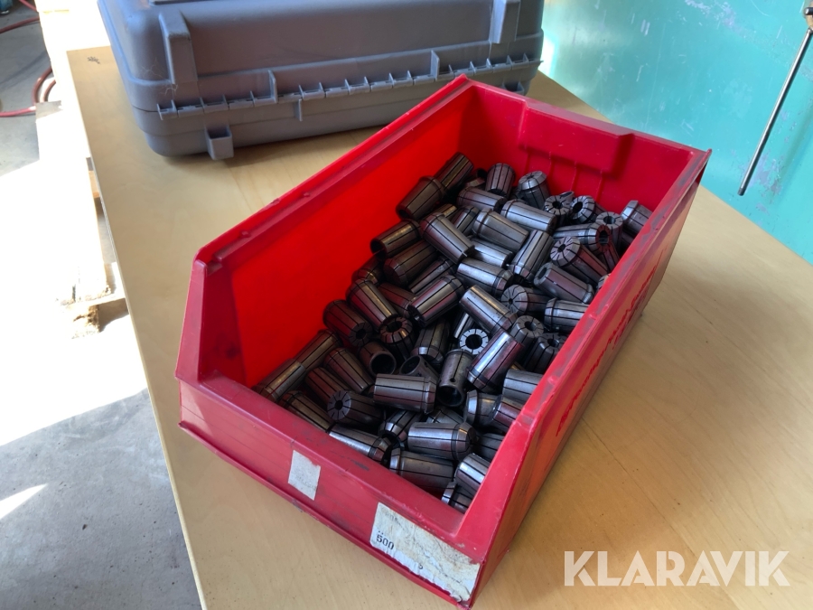 Parti spännhylsor 415E Din 6388/iso 10897  / 140st