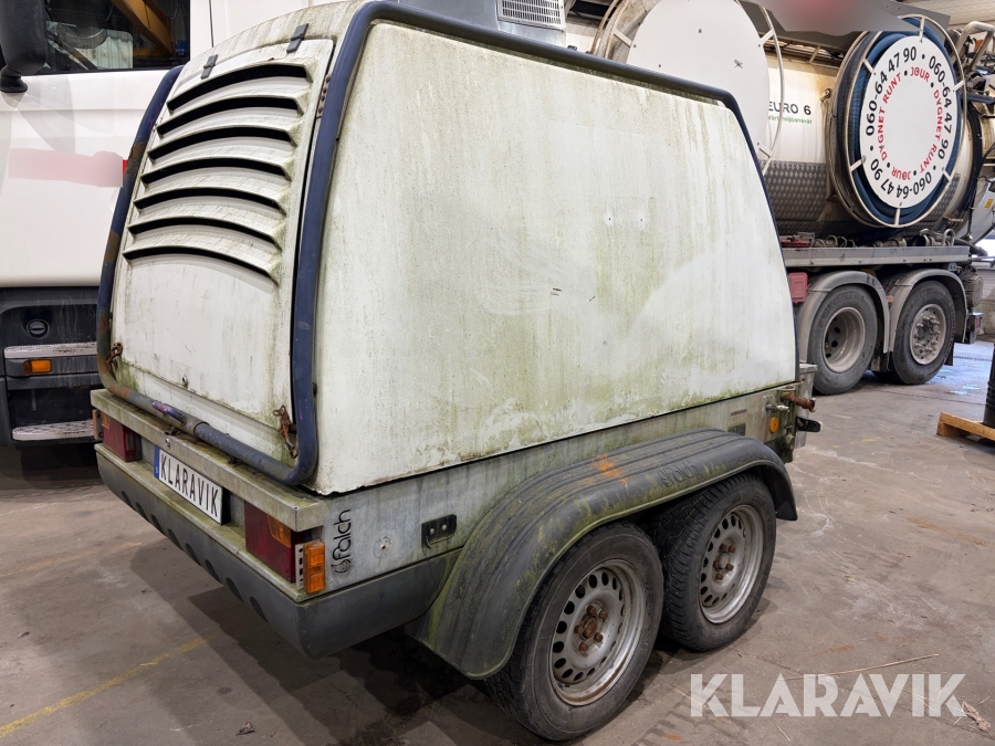 Hetvattentvättsläp Falch T5h xs31.1-30-500 500 bar