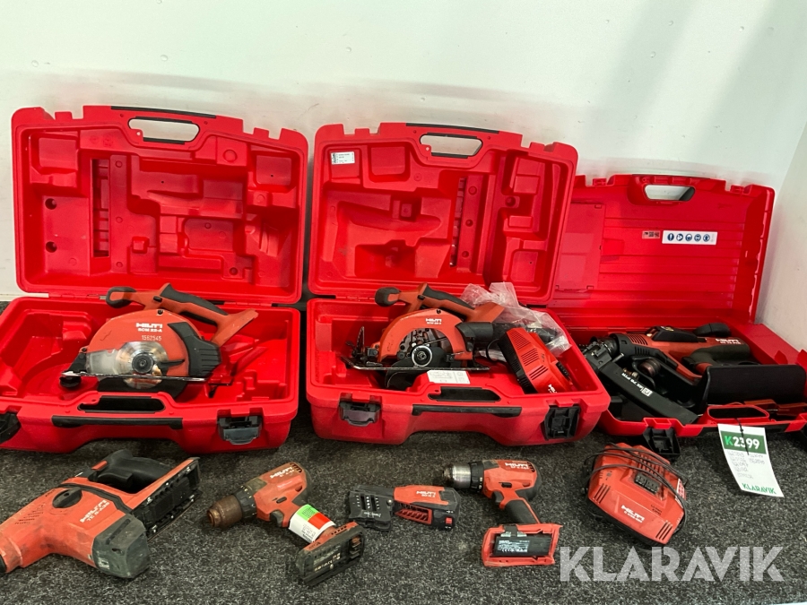 Handverktyg 7st Hilti
