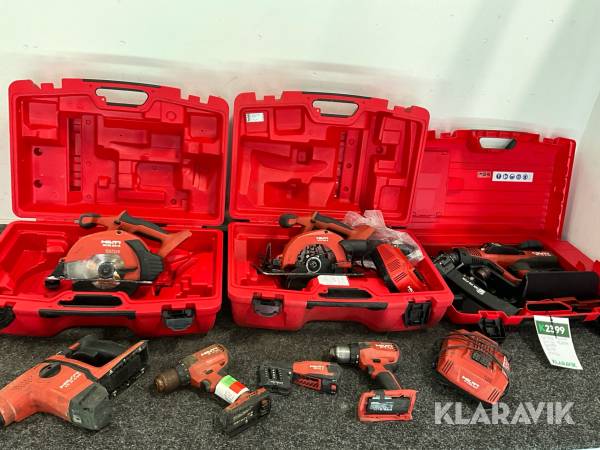 Handverktyg 7st Hilti