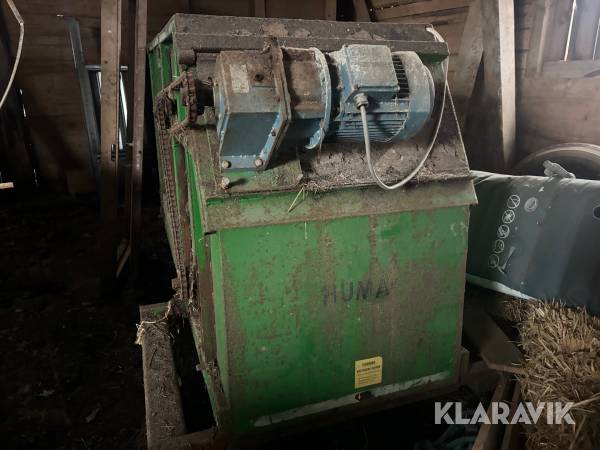 Hjulgående ensilagevagn med kabelskena 30 m Huma 115 Compakt