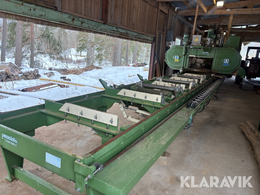 Bandsågverk Pezzolato Mini profi 800