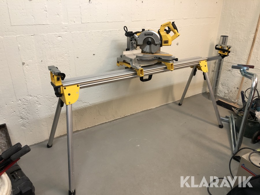 Kap & Gersåg DeWalt DW777 med sågbord
