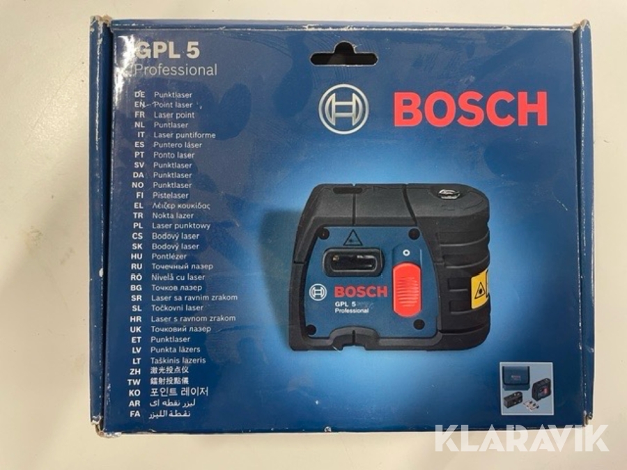 Punktlaser Bosch GPL5