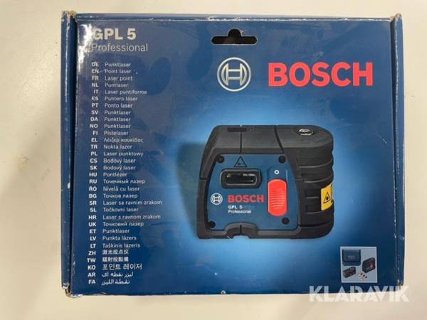 Punktlaser Bosch GPL5